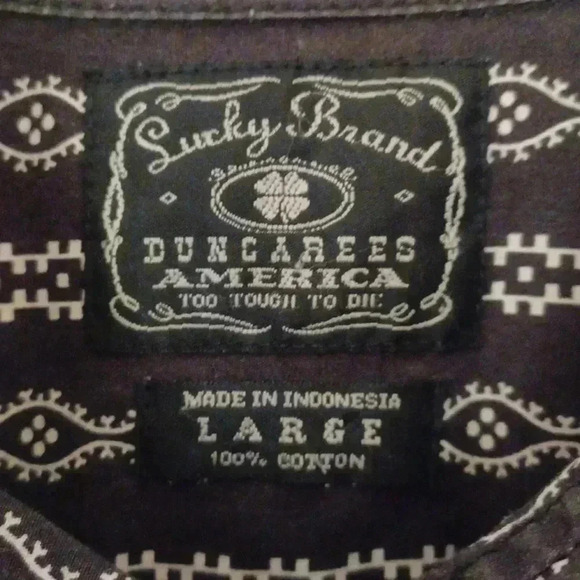 🍭🌹MEN'S lucky brand button-down shirt - Picture 6 of 9